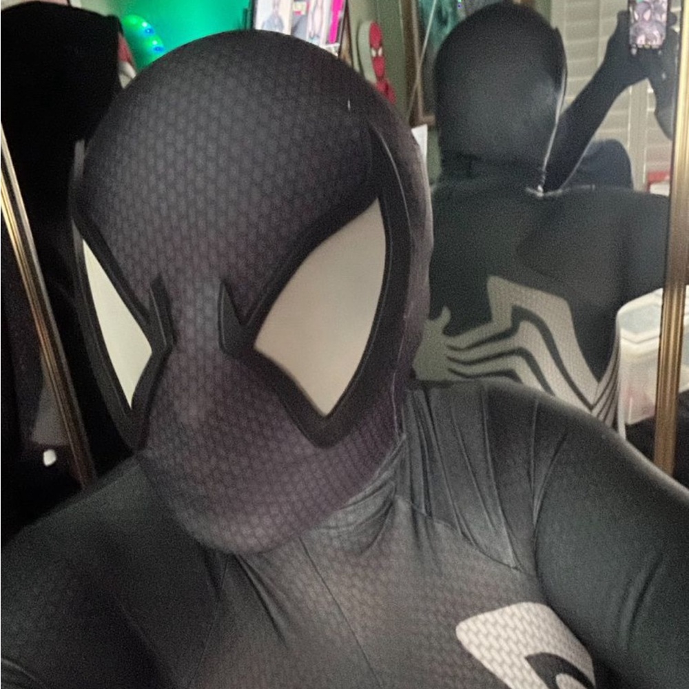 Spidey4fun black Spider-Man Cosplay costume